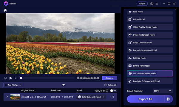 Vidhex Video Color Editor