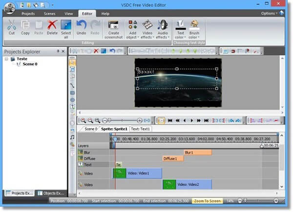 Vsdc video editor