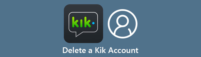 Excluir uma conta Kik