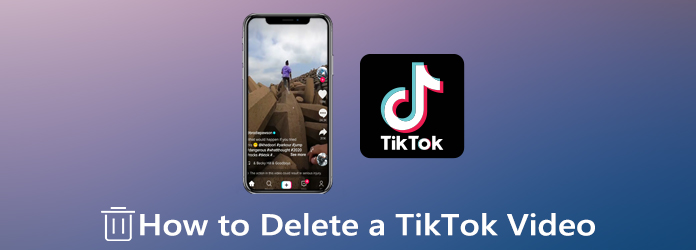 Smazat video TikTok