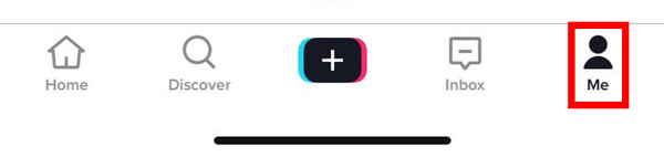 Avaa TikTok App Napauta minua