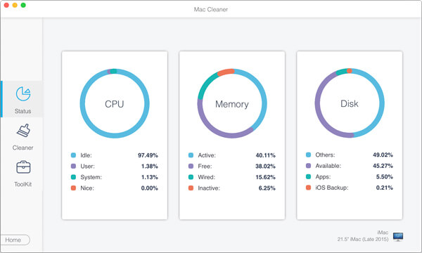 Aiseesoft Mac Cleaner Getting Started