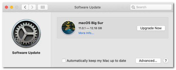 Normální aktualizace pro Mac