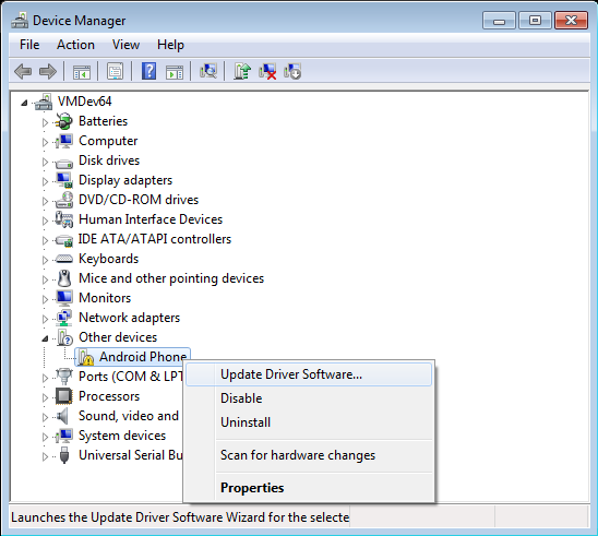 how to download usb driver for pc