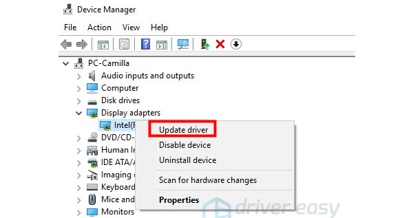 Update Driver