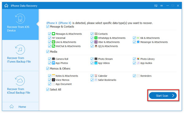 Select Data Type