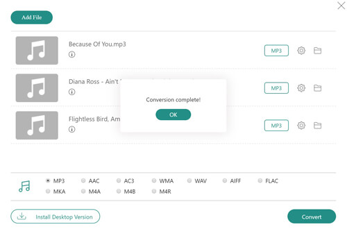 any file to mp3 converter online free