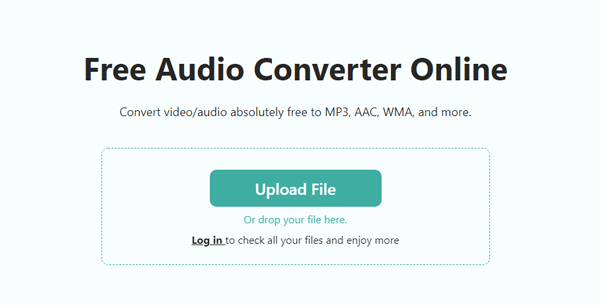 Converter M4A para MP3 Online