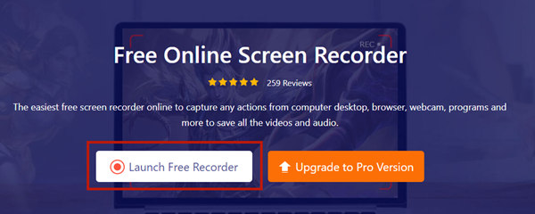 Load The Free Online Screen Recorder