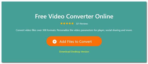 AnyMP4 Free Video Converter Online Aggiungi file da convertire