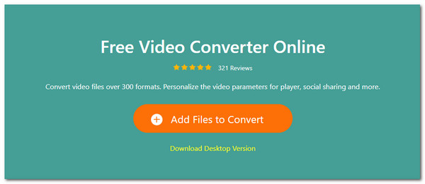 AnyMP4 Free Video Converter Onlne Agregar archivos para convertir