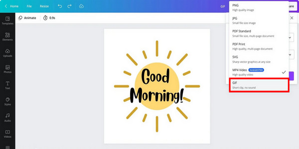 Gif Slideshow Maker Canva