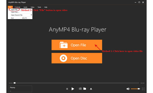 AnyMP4 Blu-ray-spelare