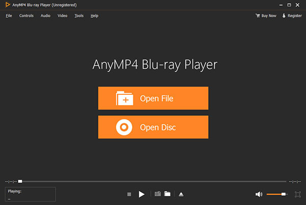 AnyMP4 Blu-ray-spelare