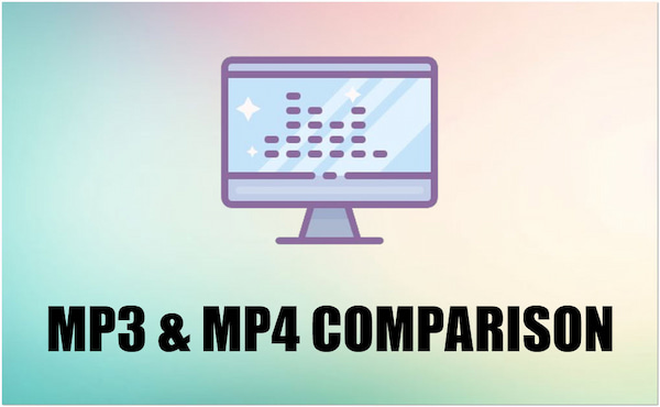 Comparação de MP3 e MP4