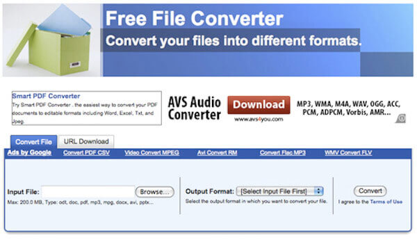 Convertitore di file gratuito