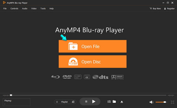 Импорт файла M2TS в любой Blu-ray плеер (AnyMP4)