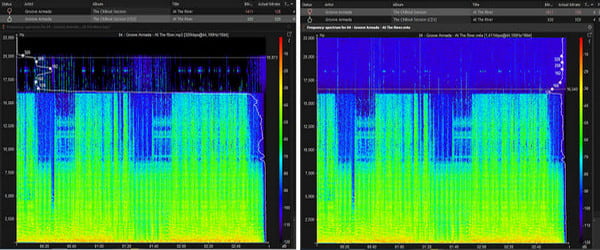 Flac Preserve High Frequency Data Spek