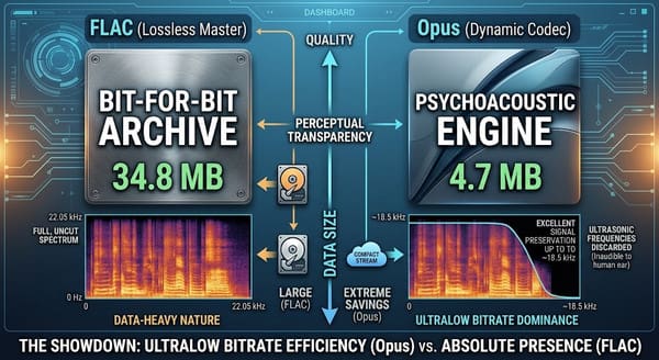 Opus Vs Flac Comparison Test