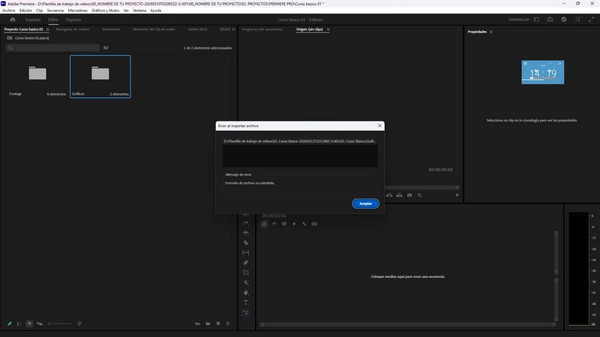 Premiere Pro Opus Format Error