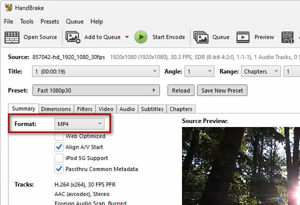 HandBrake As A Free MKV To MP4 Converter Alternative