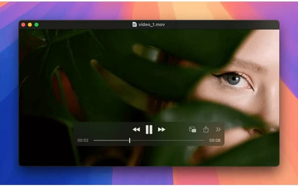 Play MOV In Mac QuickTime Player