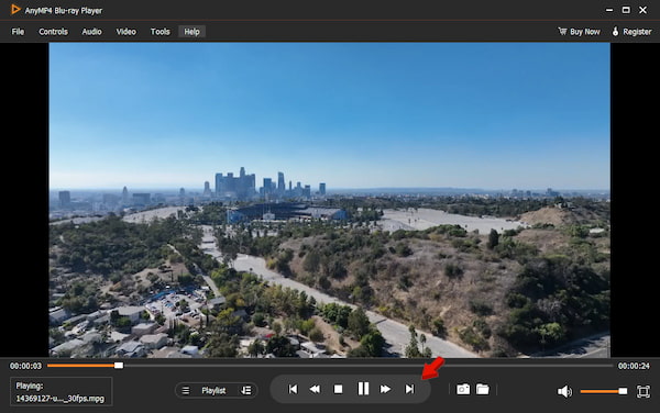 Control Mpeg Playback In Anymp4 Blu Ray Player