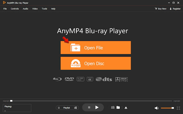 Open Mpeg Video In Anymp4 Blu Ray Player