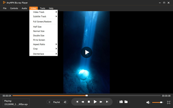 Manage OGV Playback Effects