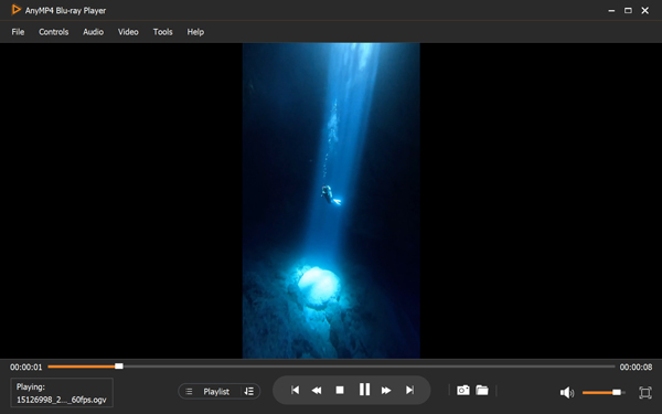 Play OGV Video File