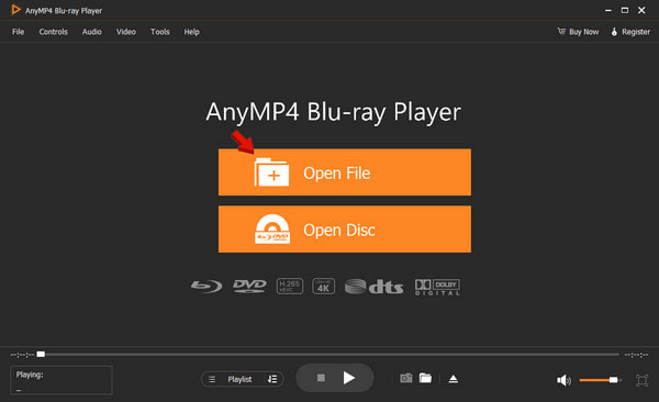 Open Wav File In Anymp4 Blu Ray Player
