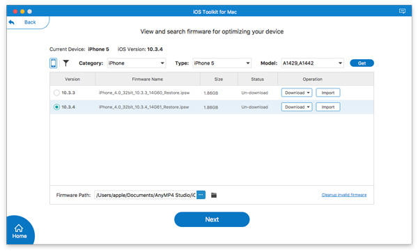 Downgrade Upgrade Verze iOS