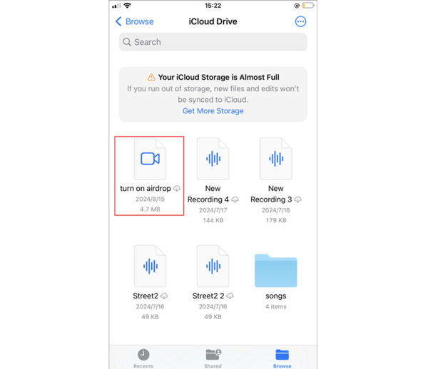 Download Video To Iphone Via Icloud Drive