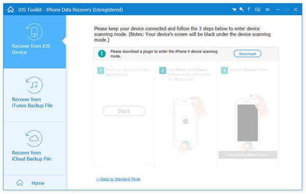 Download the plug-in for the iOS device