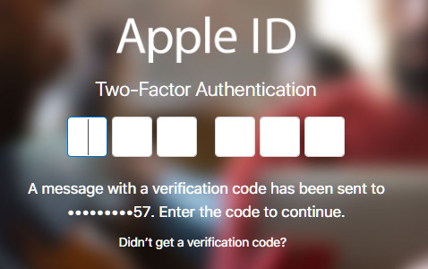 войдите в свой Apple ID