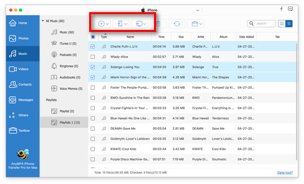 Exportar dados do iOS para outros dispositivos