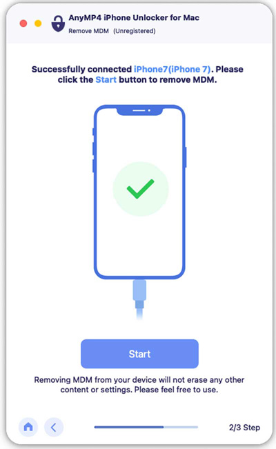 Click Start
