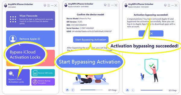 Anymp4 iCloud Activatioin Unlocker