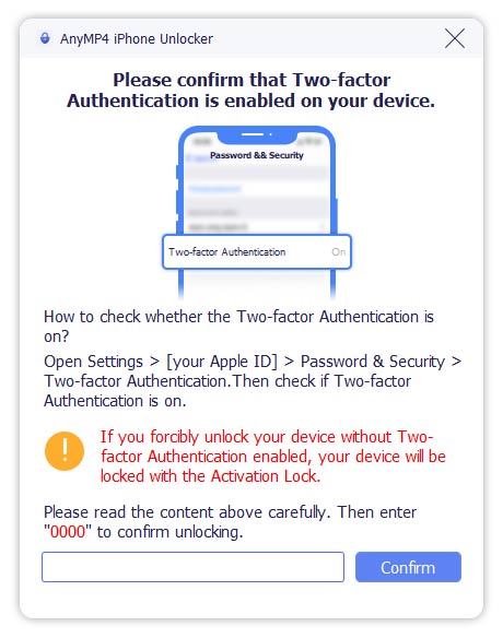 Enable Two Factor Authentication