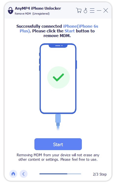 Start Removing MDM