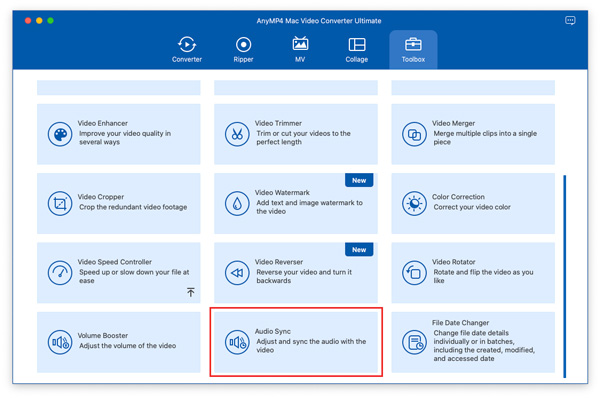 Select Audio Sync