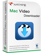 AnyMP4 Mac Video Downloader boxshot