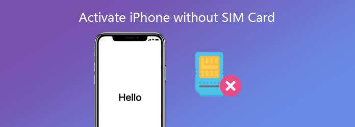 Aktivera iPhone utan SIM-kort