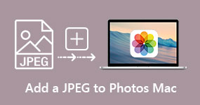 Voeg JPEG toe aan Foto's Mac