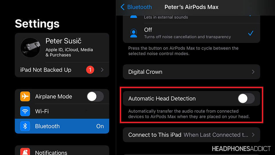 Airpods Connect But no Sound Automatic Ear Detection
