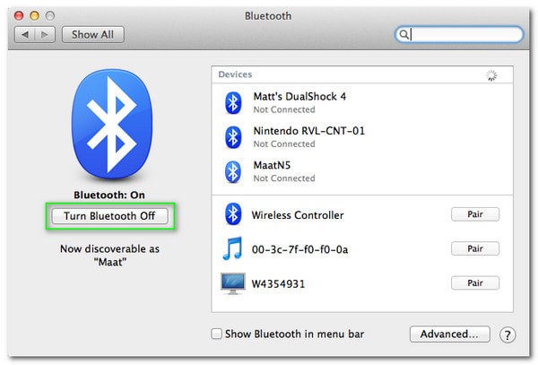 Bluetooth dla Maca