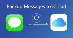 Mensagens de backup para o iCloud