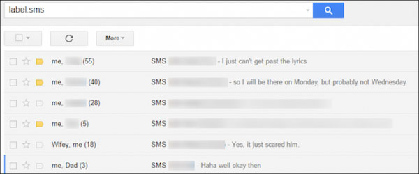 Backup Text Messages