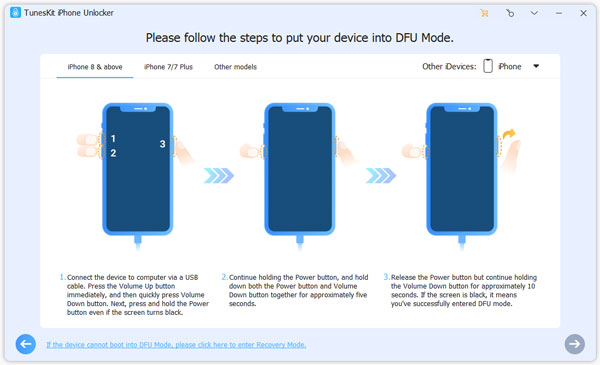 Enter Dfu Mode