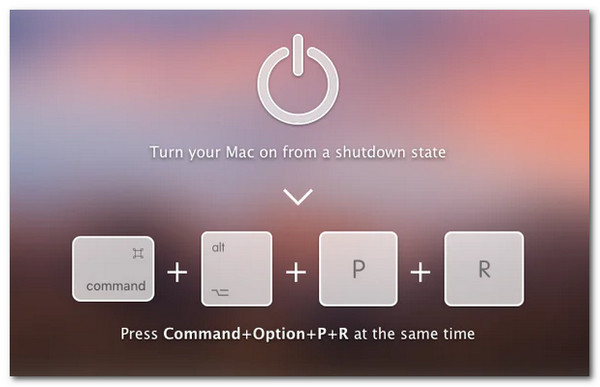 MacOS Command Option P R